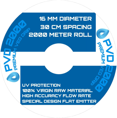 PVD2000 T/DRIP (0.15) 1.0LPH 0.3SP 2000m - IMS Group