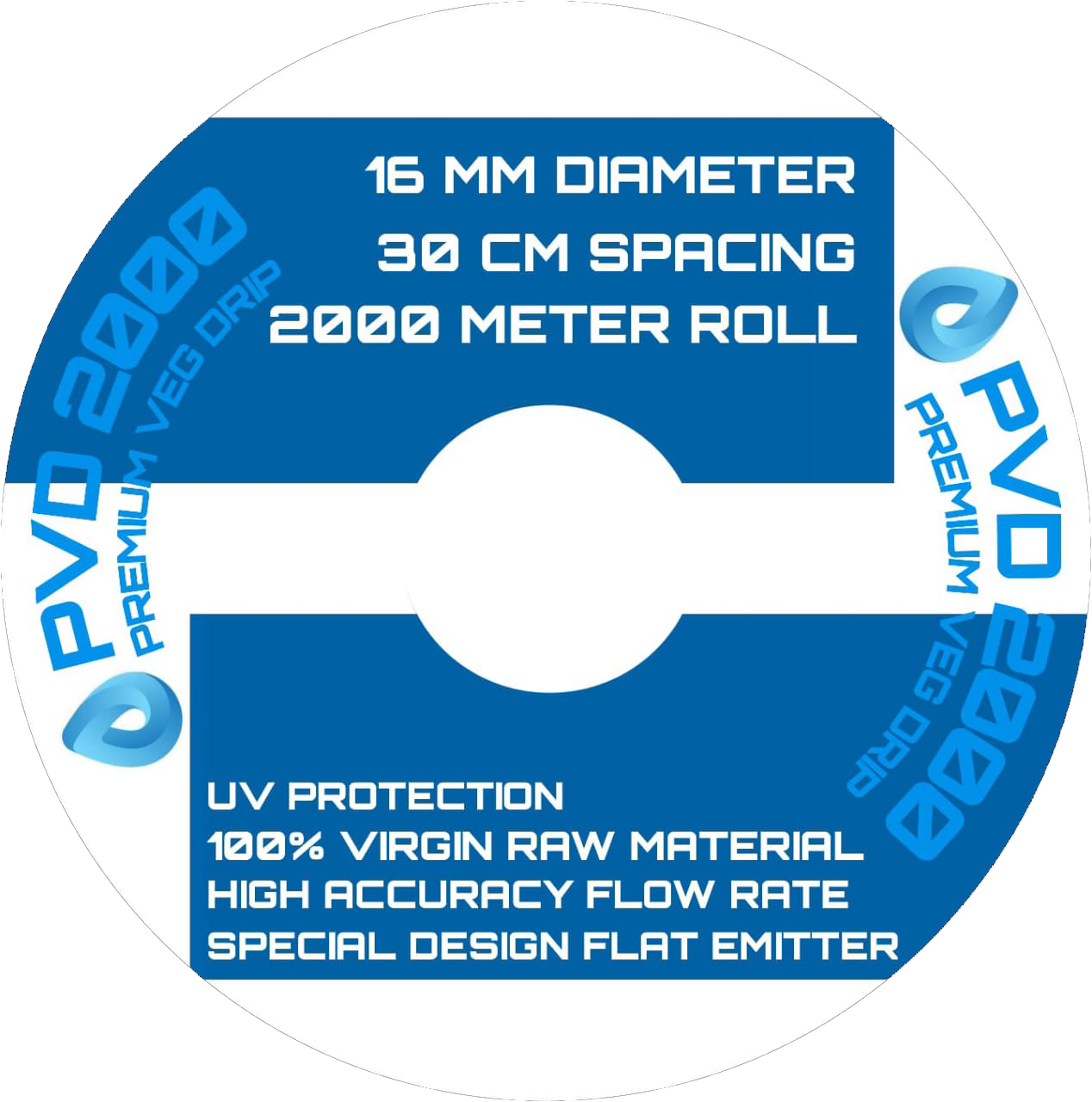 PVD2000 T/DRIP (0.15) 1.0LPH 0.3SP 2000m - IMS Group